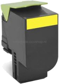Lexmark 80C2SY geel