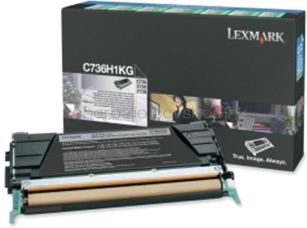 Lexmark C736, X736, X738 zwart