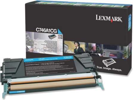 Lexmark C746, C748 cyaan