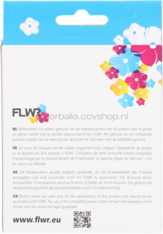 FLWR Brother LC-980BK zwart