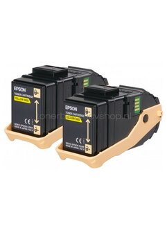 Epson S050606 2-pack geel