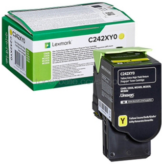Lexmark C242XY0 geel