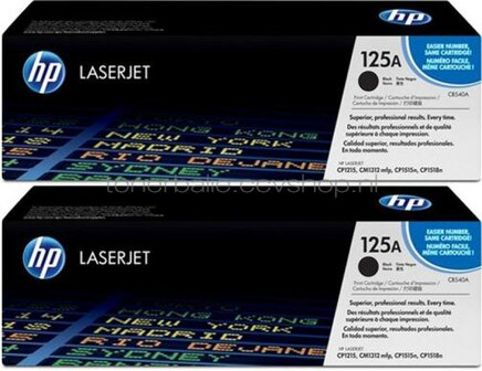 HP 125A 2-pack zwart