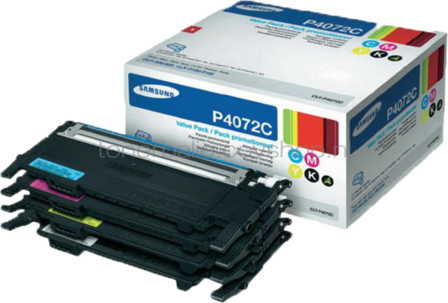 Samsung CLT-P4072C rainbow pack zwart en kleur