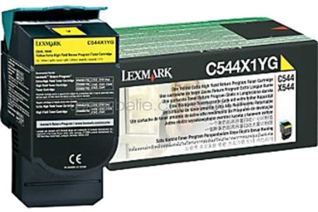 Lexmark C544X1YG geel