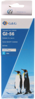 FLWR Canon GI-56C cyaan