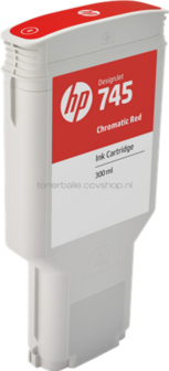 HP 745 Chromatisch rood