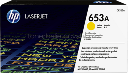 HP 653A geel