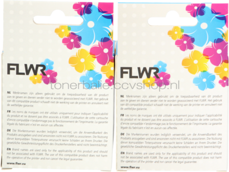 FLWR Canon PG-540XL / CL-541XL Multipack zwart en kleur