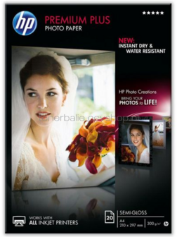 HP Premium Plus fotopapier Matglans | A4 | 300 gr/m&sup2; 1 stuks