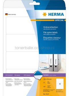 Herma 5123 192x59MM