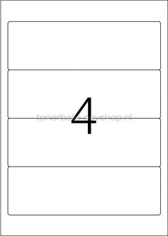 Herma 4284 192x61 mm