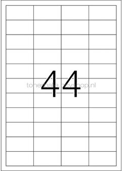 Herma 4272 48,3x25,4MM