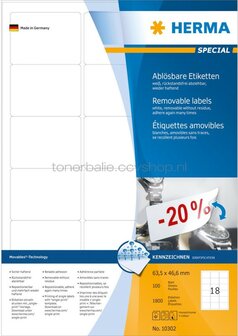 Herma 10302 63,6x46,6MM