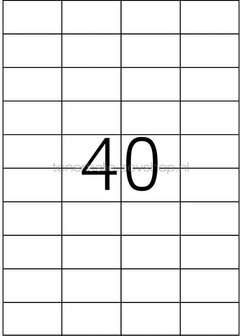 Herma 4461 52,5x29,7MM