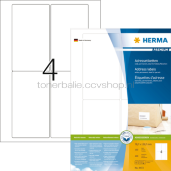 Herma 4472 78,7x139,7 MM