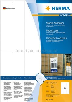 Herma 8047 70x148,5MM