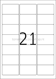 Herma 10301 63,5x38,1 mm