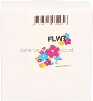 FLWR Brother DK-22214 12 mm x  30.48 M wit