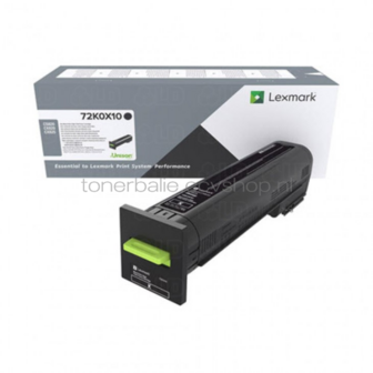 Lexmark 72K0X10 zwart