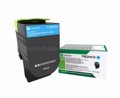 Lexmark 71B2HC0 cyaan