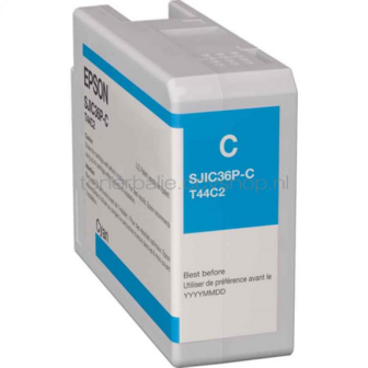 Epson SJIC36P-C cyaan