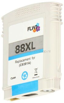 FLWR HP 88XL 4-pack zwart en kleur