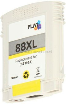 FLWR HP 88XL 4-pack zwart en kleur
