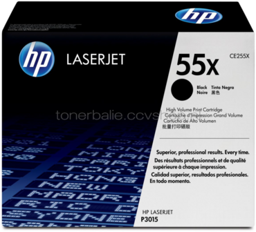 HP 55X zwart