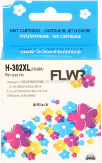 Huismerk HP 302XL zwart