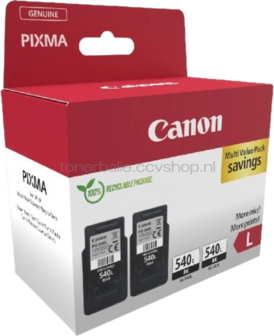 Canon PG-540L Twinpack zwart