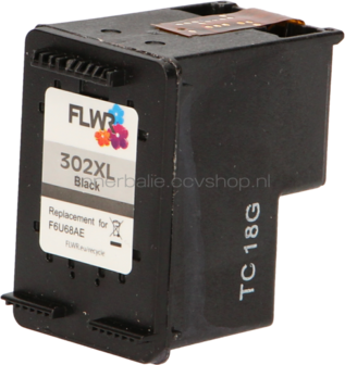 Huismerk HP 302XL zwart