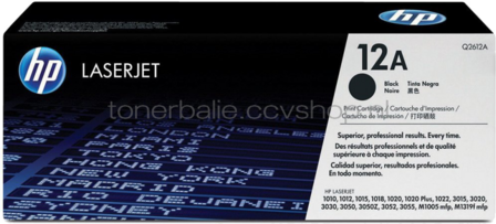 HP 12A toner zwart