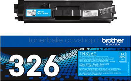 Brother TN-326C cyaan