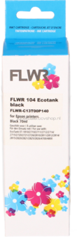 FLWR Epson 104 Ecotank zwart
