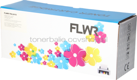 FLWR Brother TN-2410 zwart