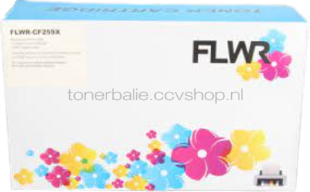 FLWR HP 59X toner zwart