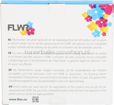 FLWR Canon CLI-551XL Multipack zwart en kleur