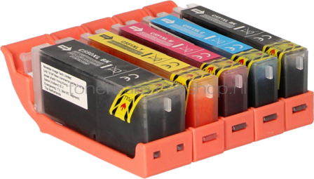 FLWR Canon CLI-551XL Multipack zwart en kleur