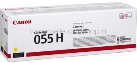 Canon 055H geel