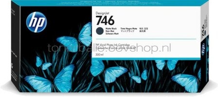 HP 746 mat zwart