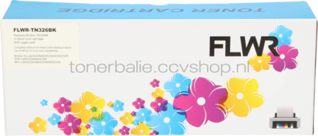 FLWR Brother TN-326BK zwart