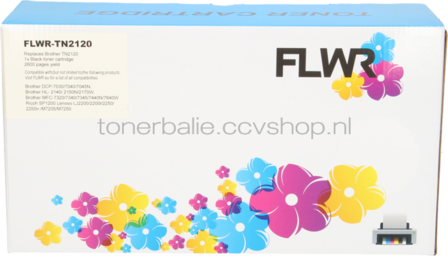 FLWR Brother TN-2120 zwart