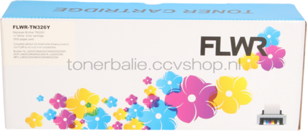 FLWR Brother TN-326Y geel