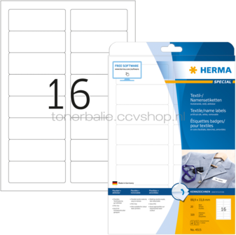 Herma 4515 88.9x33.8MM