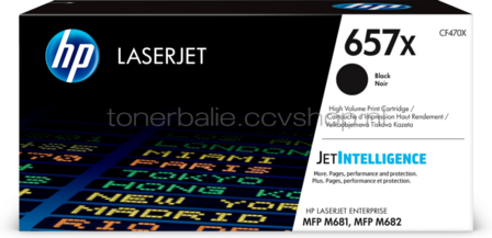 HP 657X zwart