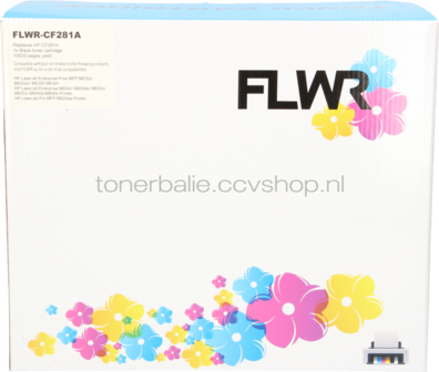 FLWR HP 81A zwart