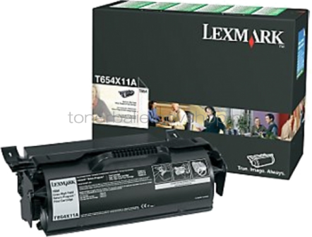 Lexmark T654X11E zwart