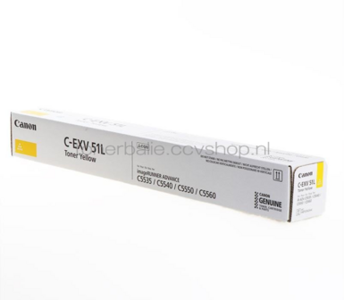 Canon C-EXV 51L geel