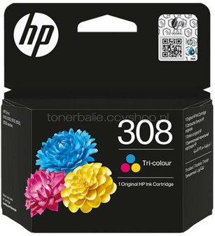 HP 308 kleur